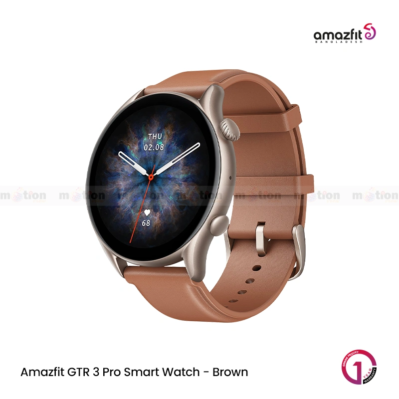 Amazfit GTR 3 Pro Smart Watch with Classic Navigation Crown